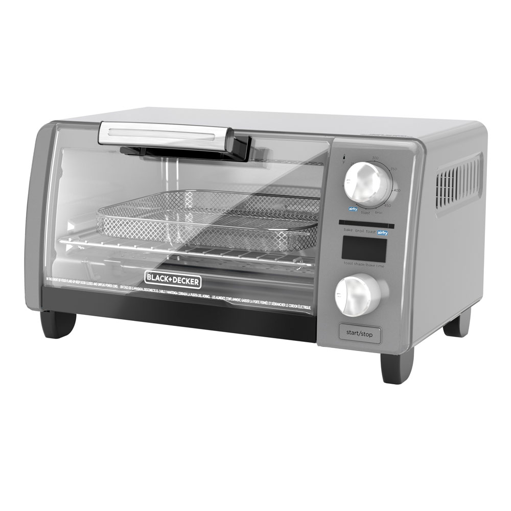 Crisp N Bake Air Fry Digital 4 Slice Toaster Oven, TOD1775G